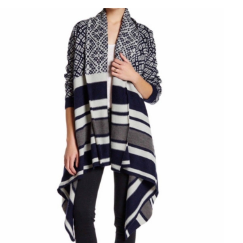 Cupcakes and Cashmere Draped Sweater